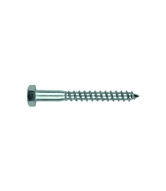 Tornillo Tirafondo Hex. DIN 571 8x60 | Herrajes HE