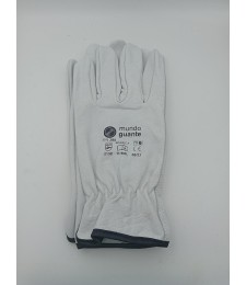 Guantes Piel Vacuno Gris Talla 11 | Herrajes HE