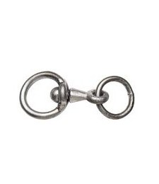 Anilla Casquillo Giratorio 30mm Acero Zincado | Herrajes HE