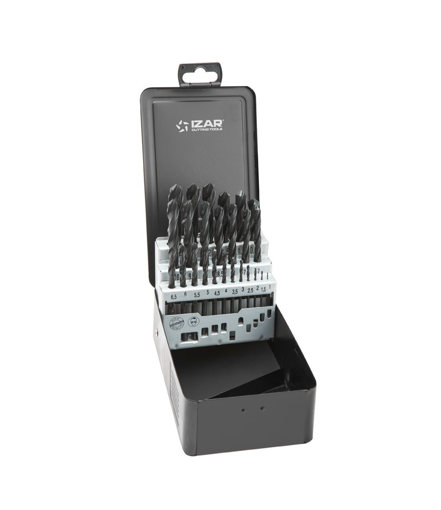 Estuche de Brocas HSS L 25 Piezas | Herrajes HE