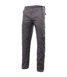 Pantalón Multibolsillo Stretch Gris T-46 | Herrajes HE