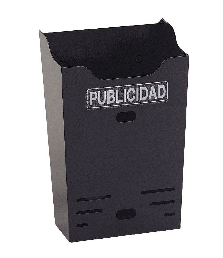 Buzón Publicidad-5 Negro Ref.154 | Herrajes HE