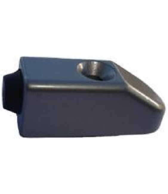 Tope Corredera Negro REF.TOPECO para Puertas | Herrajes HE