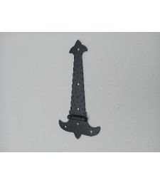 Bisagra Artística Negra RF-2 | Herrajes HE