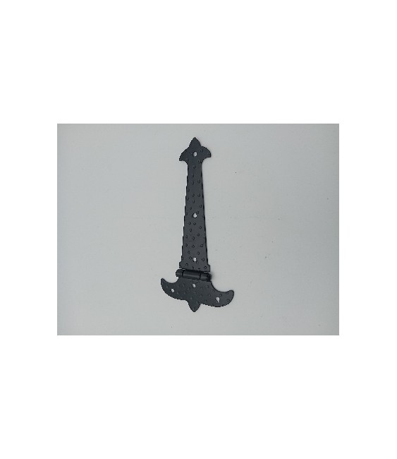 Bisagra Artística Negra RF-2 | Herrajes HE