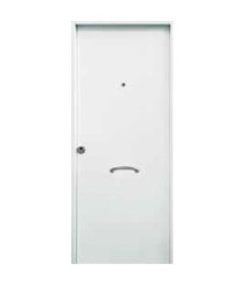 Puerta Nascor Lisa 90 3 Ptos Blanca Dcha | Herrajes HE