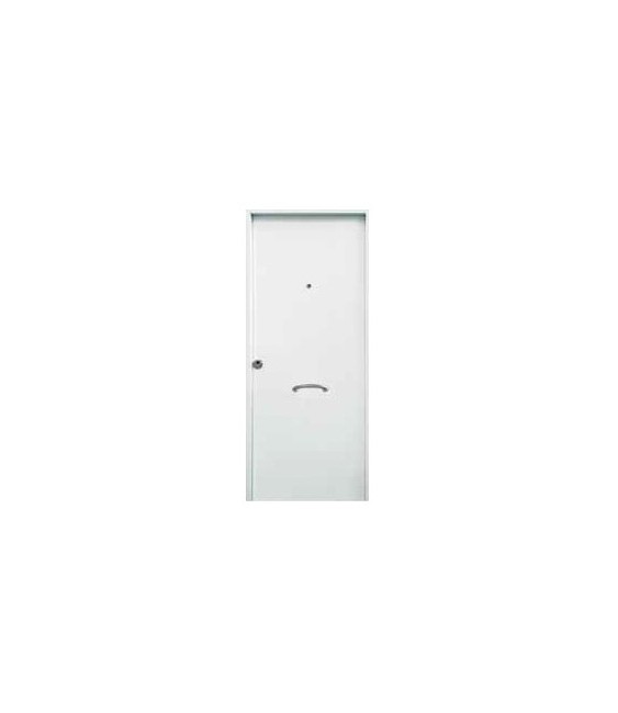 Puerta Nascor Lisa 90 3 Ptos Blanca Dcha | Herrajes HE
