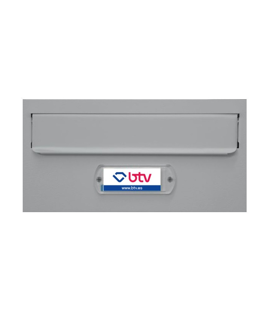 Buzón Moncayo Doble Acceso Plata Fondo 250 | Herrajes HE