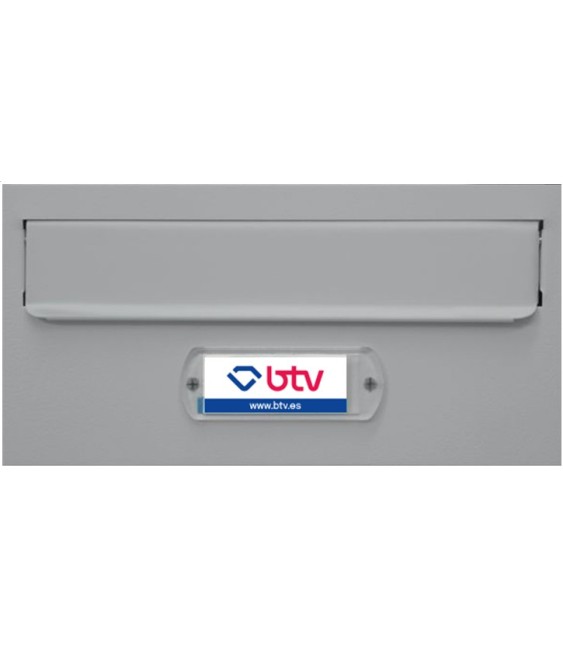 Buzón Moncayo Doble Acceso Plata Fondo 250 | Herrajes HE