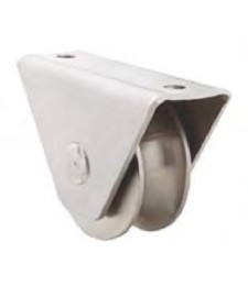 Polea de 100x20U con Caja para Redondo RF.302 | Herrajes HE