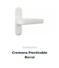 Cremona Berral Practicable Blanca | Herrajes HE