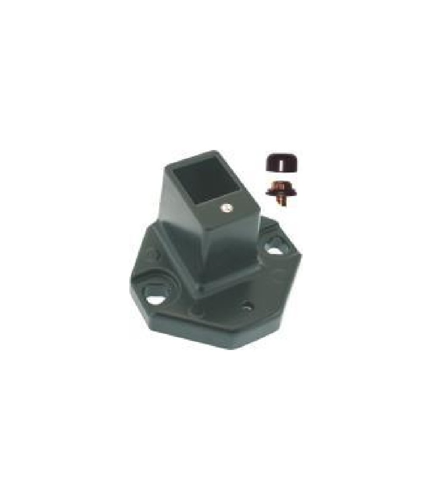 Base Nivelante Negro Cuña 30x30 Ref.BNC3030-3 | Herrajes HE