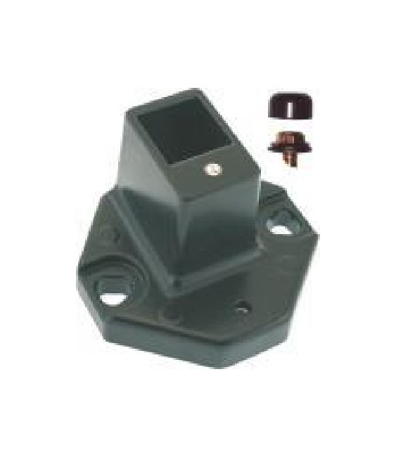 Base Nivelante Negro Cuña 30x30 Ref.BNC3030-3 | Herrajes HE