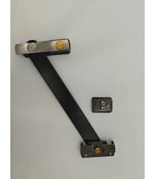 Bisagra Compás C/Europea Negra Pequeña | Herrajes HE