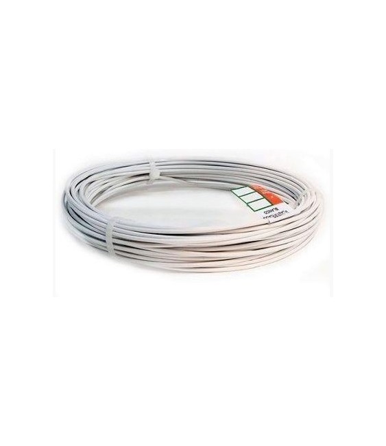 Alambre Forrado Blanco Nº17 50m | Herrajes HE