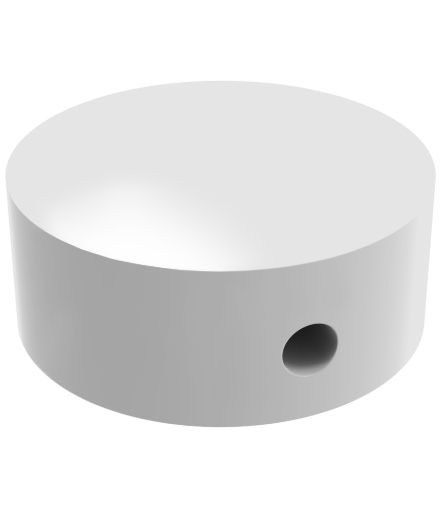 Tuerca Tirador Apolo M-8 Anod. Blanco | Herrajes HE