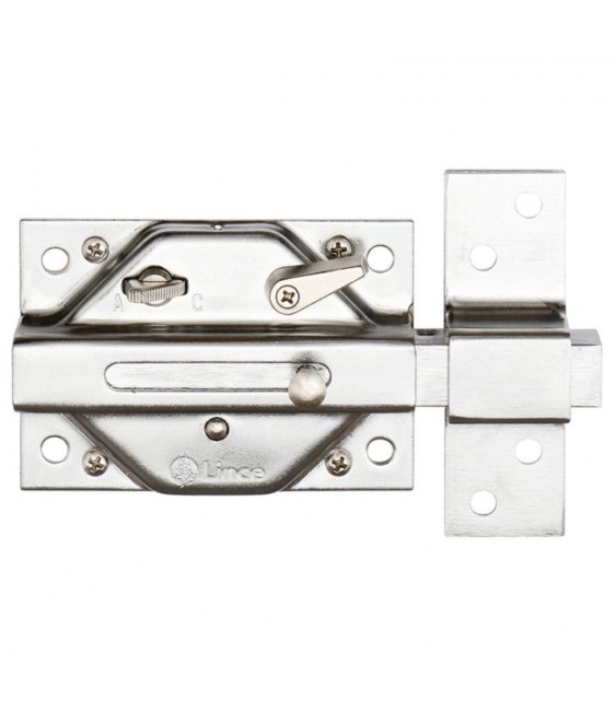 Cerrojo Lince 3930HC Niquelado | Herrajes HE