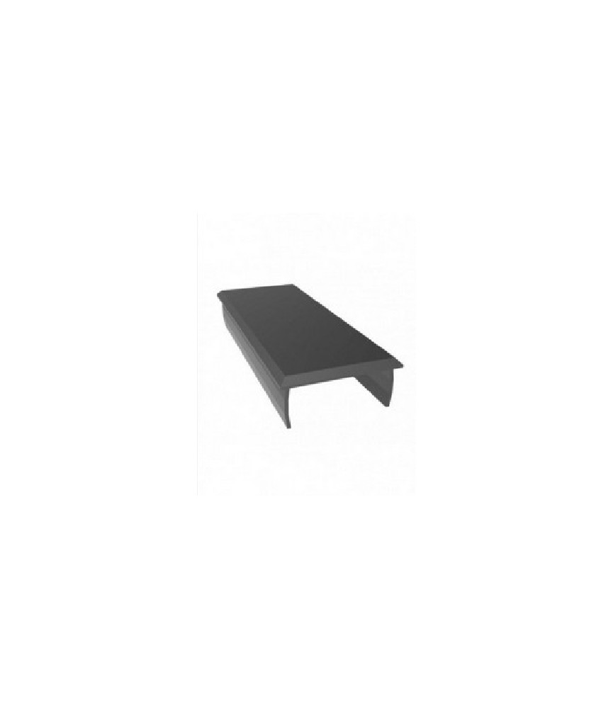 Tapón Aluminio Tubo 40x40 Negro Ref. TAPAL4040-3 | Herrajes HE