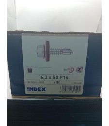 Tornillo Autoperforante Hex. DIN 7504K 6.3x50 | Herrajes HE