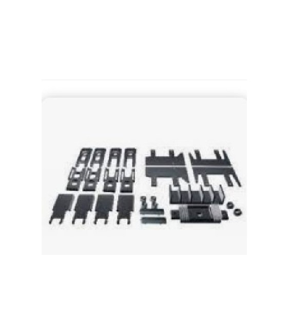 Kit Élite Puerta Superpuesto Cortavientos Caucho | Herrajes HE