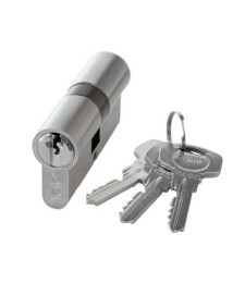 Bombillo Yale 45-45 Níquel Leva Corta | Seguridad | Herrajes HE