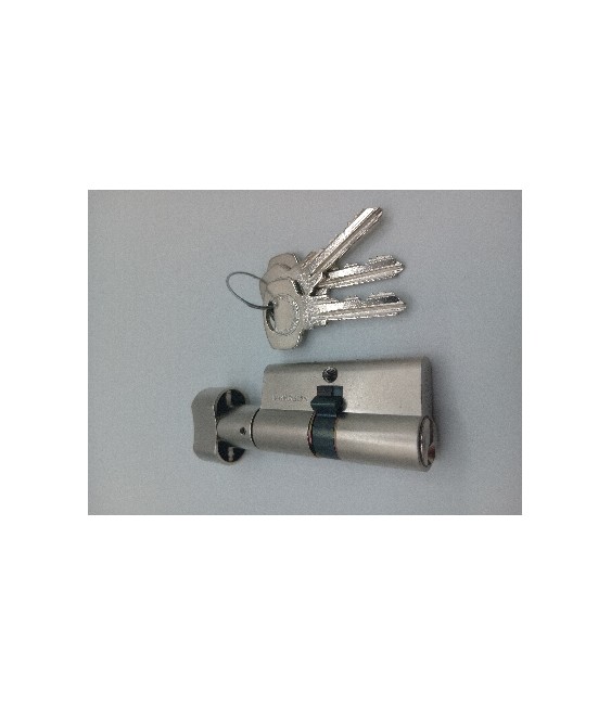 Bombillo Yale 30-30 Níquel Pomo Leva Corta | Herrajes HE