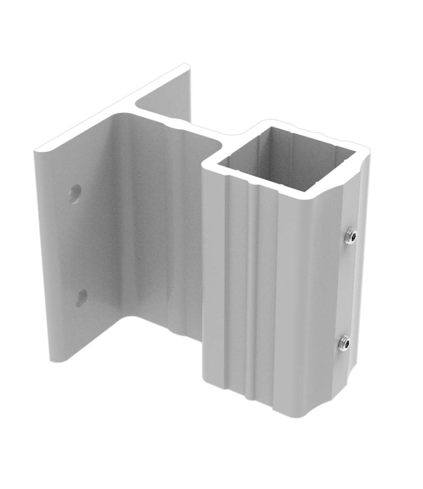 Soporte Bandilla 30x30 Blanco Ref. 9530 | Herrajes HE