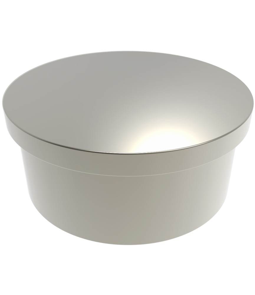 Tapa Tubo Tirador Apolo Redondo 40 Inox | Herrajes HE