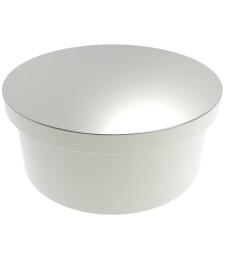 Tapa Tubo Tirador Apolo Redondo 40 Plata | Herrajes HE