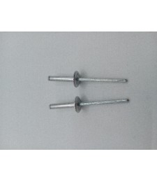 Remache Bralo Ala Ancha 4.8x24 Plata | Herrajes HE