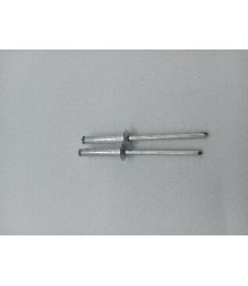 Remache Bralo Flor 4.8x24 Plata | Herrajes HE