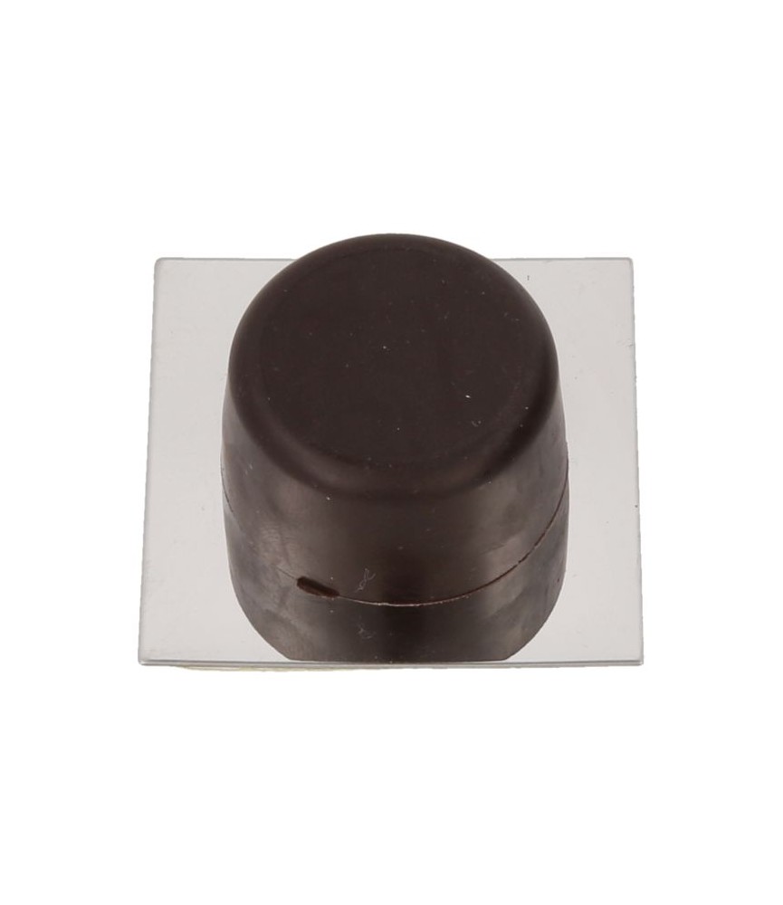 Tope Adhesivo Marrón - Protección Discreta | Herrajes HE