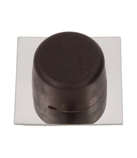 Tope Adhesivo Marrón - Protección Discreta | Herrajes HE