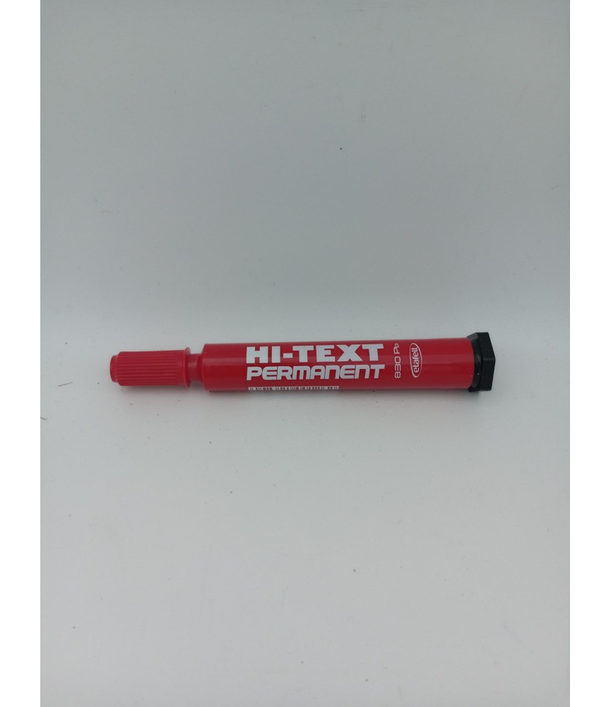 Rotulador Rojo Marcador Permanente | Herrajes HE