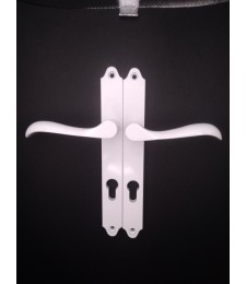 Juego Manilla Aluminio Blanco 2063/1 | Herrajes HE