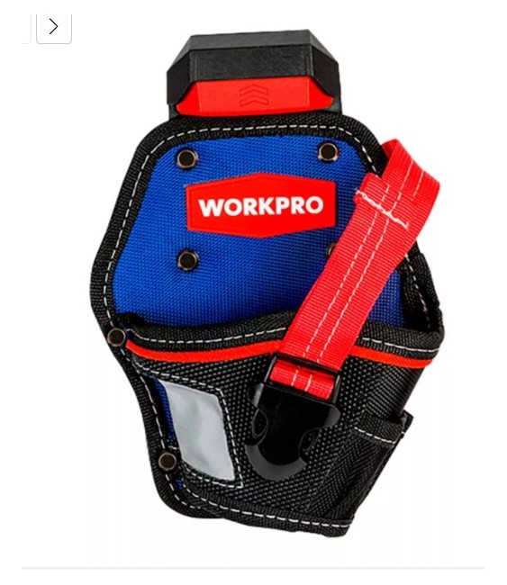 FUNDA CINTURA COMPACTA PARA TALADRO, CAMBIO RÁPIDO, 170 x 60 x 220 mm ref.21422