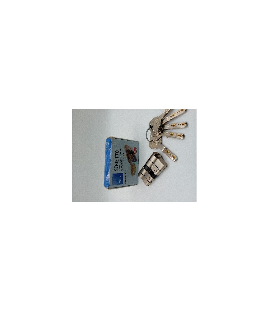 BOMBILLO TESA T70 30X30 DOBLE EMBRAGUE  LEVA LARGA NIQUEL