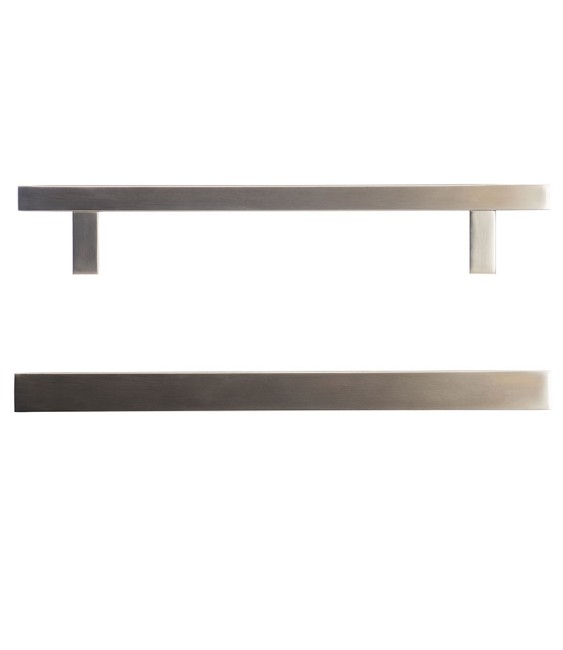 TIRADOR TORREON RECTANGULAR DESPLAZADO 500 PLATA