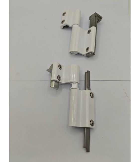 KIT BISAGRAS OSCILO GALICUBE SIMETRICA BLANCO MATE REF.1414A_QX