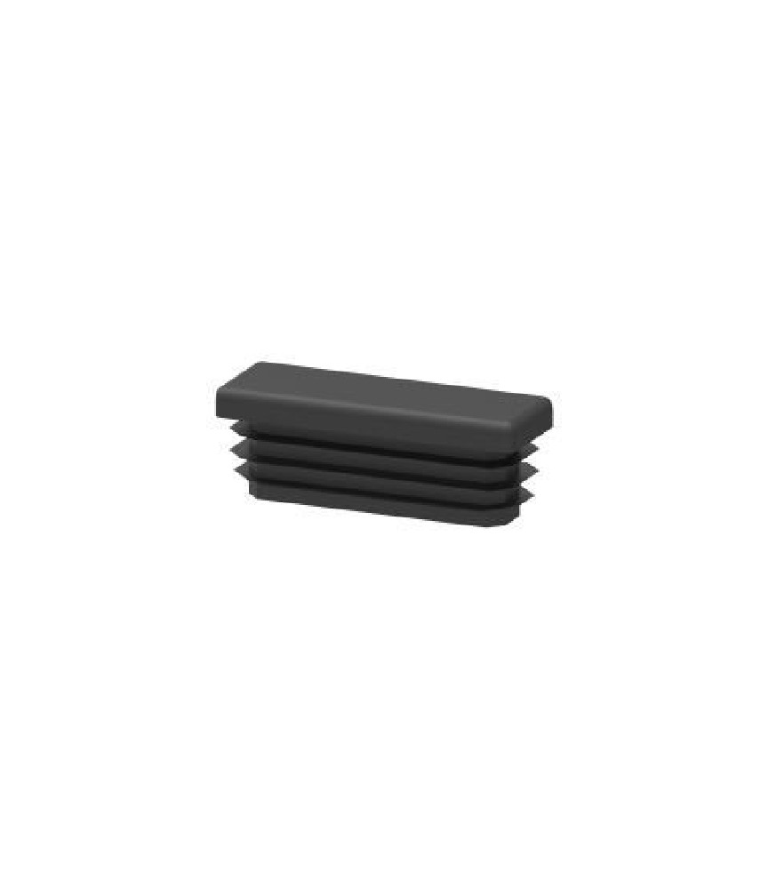 Tapón 80x60 Negro | Herrajes HE