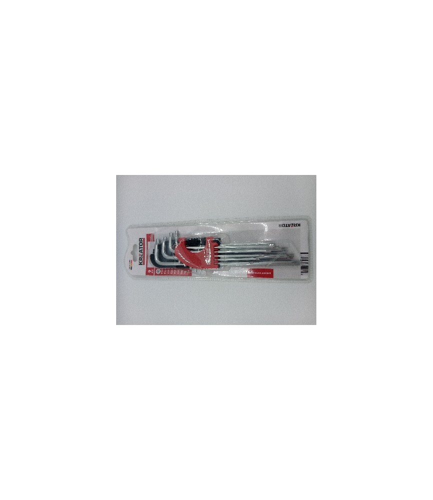 Juego Llaves Torx Largas Kreator 9 Piezas | Herrajes HE