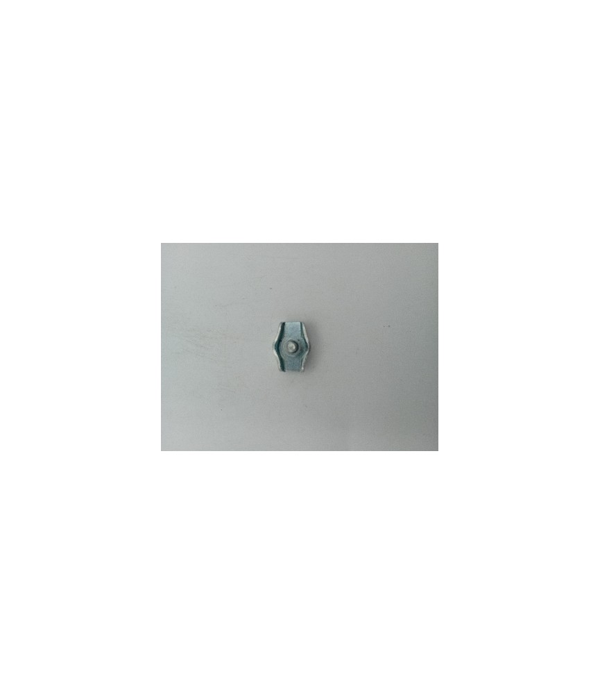 Sujetacable Galvanizado Plano 3mm | Herrajes HE