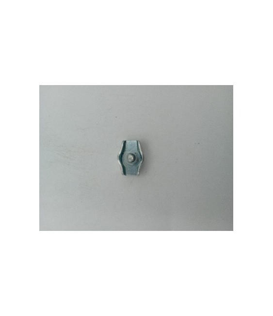 Sujetacable Galvanizado Plano 3mm | Herrajes HE