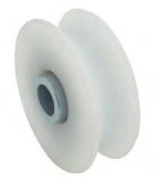 Polea de Nylon 100x20U Ref. 371 | Herrajes HE
