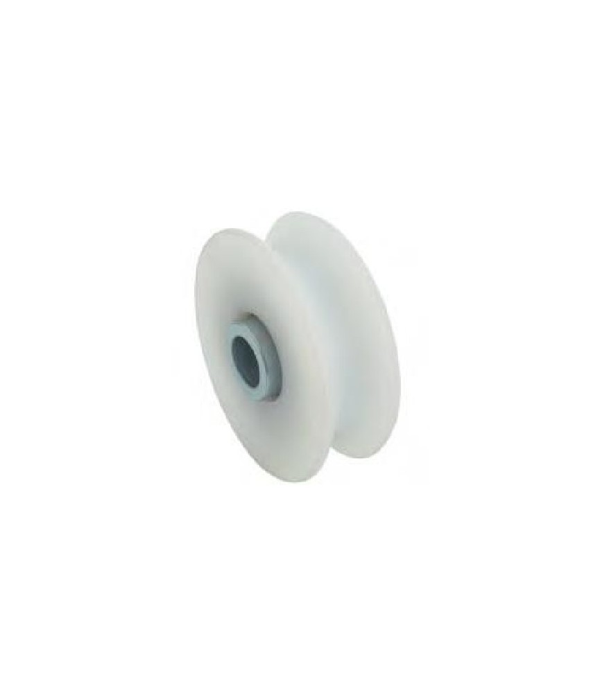 Polea de Nylon 100x20U Ref. 371 | Herrajes HE