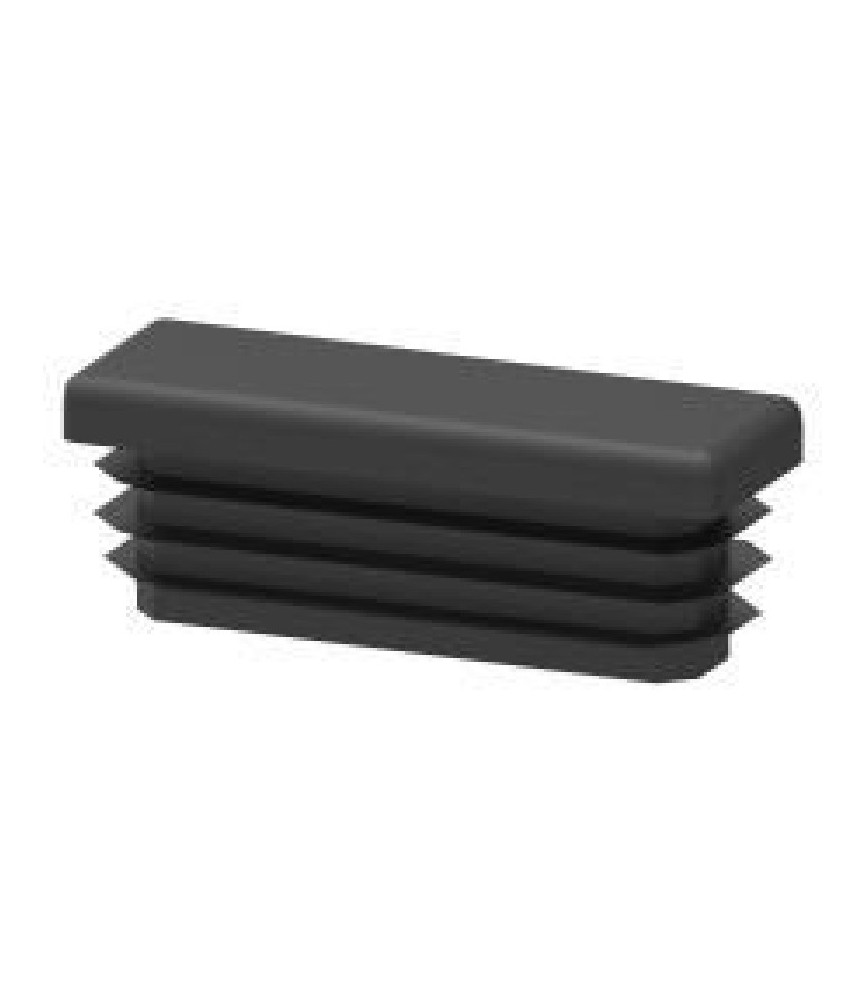 Tapa Plástico 60x10mm Negra | Herrajes HE