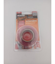 Cinta Doble Transparente 18mm x 2m | Herrajes HE