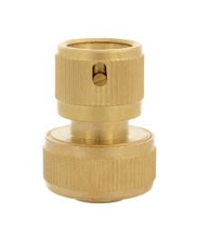 Manguito Manguera Rápida Latón 3/4" | Herrajes HE