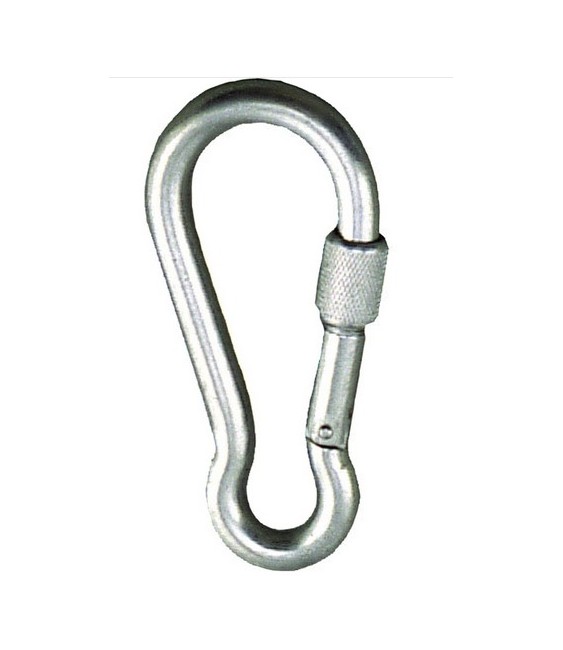 Mosquetón Bombero C/Seguro 120mm | Herrajes HE