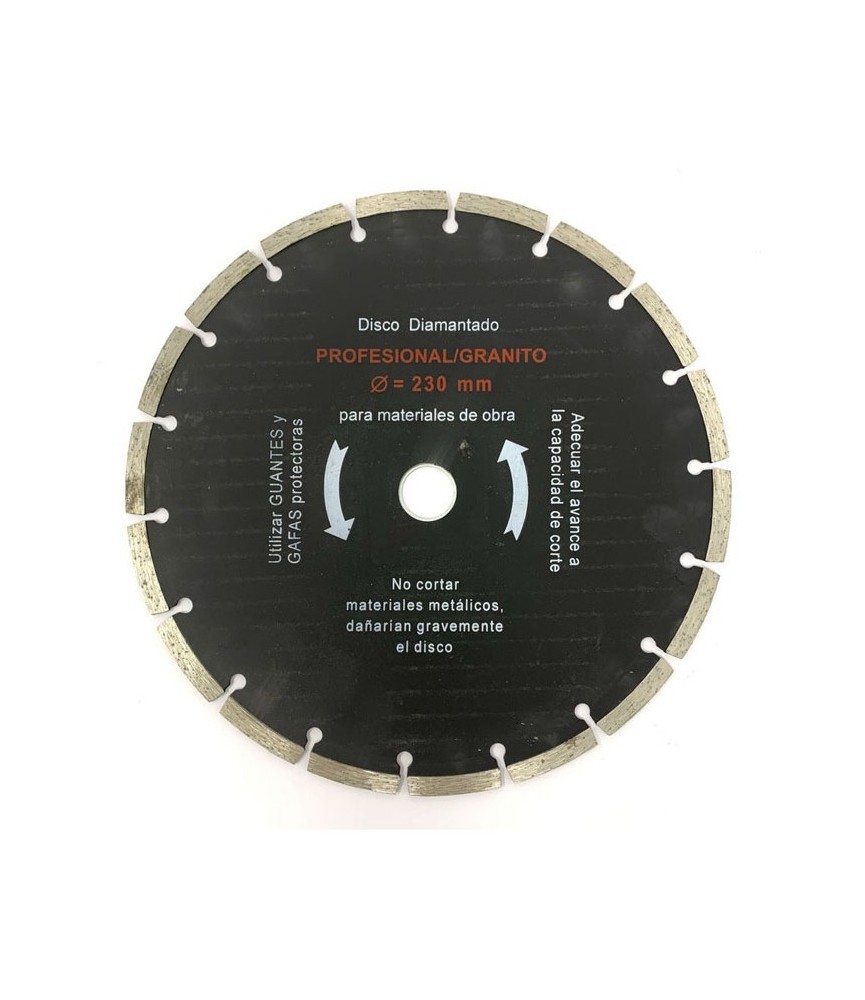 Disco Diamante Segmentado 230 SP MEDID | Herrajes HE